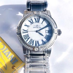 🛑CLEARANCE‼️🆕 special edition Invicta Diamond & Mother of Pearl vintage Watch